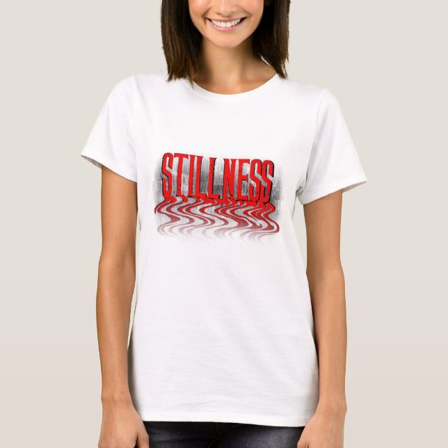 STILLNESS | Melancholy x Typography T-Shirt (Front)