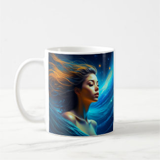 Stillness Speaks | Meditation Celestial Art Coffee Mug