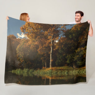 Stillwater (Autumn) Fleece Blanket