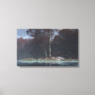 Stillwater (Winter) Canvas Print