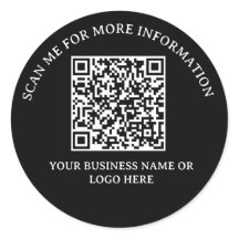 Stimulateur commercial : Sticker de code QR