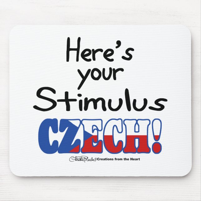Stimulus Czech! Mouse Pad (Front)