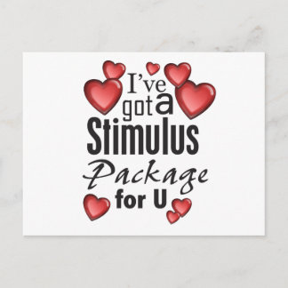 Stimulus Package for U Postcard