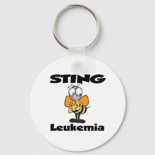 STING Leukaemia (orange) Keychain