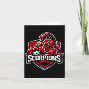 Sting of the scorpions card