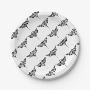 sting-ray ideas paper plate