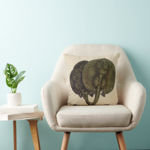 Sting Rays Stingrays, Vintage Marine Life Animals Throw Pillow