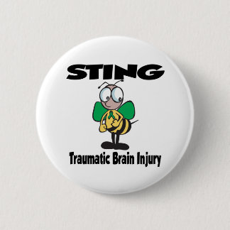 STING Traumatic Brain Injury 2 Inch Round Button