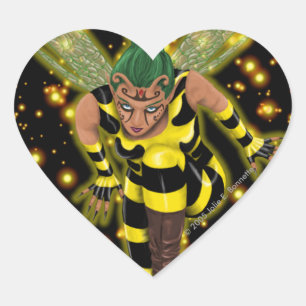 Stinger Heart Sticker