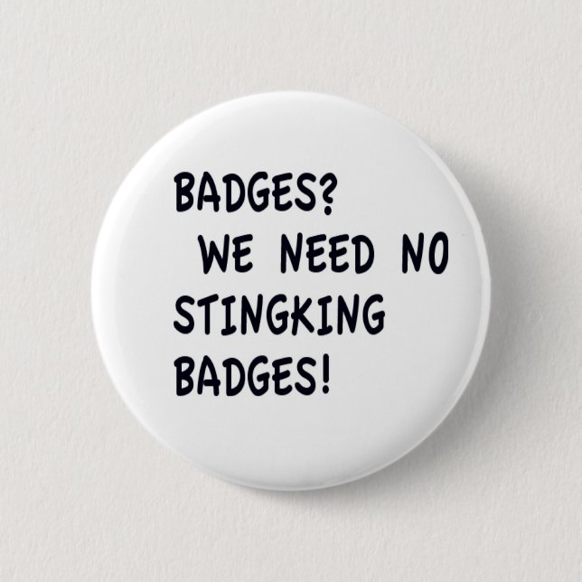 Stingking Badges 2 Inch Round Button (Front)