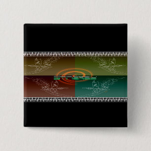 Stingray 2 Inch Square Button