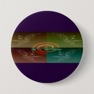 Stingray 3 Inch Round Button