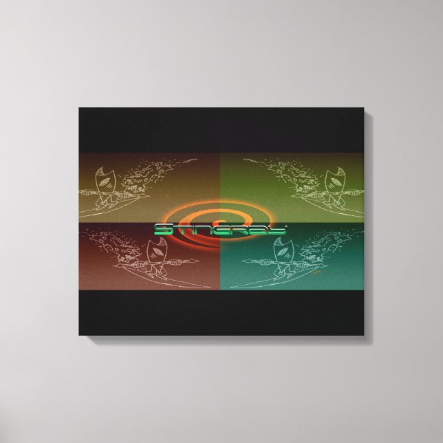 Stingray Canvas Print (Front)