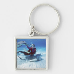 Stingray City, Grand Cayman, Cayman Islands, Keychain