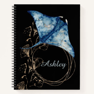 Stingray Custom Name Notebook