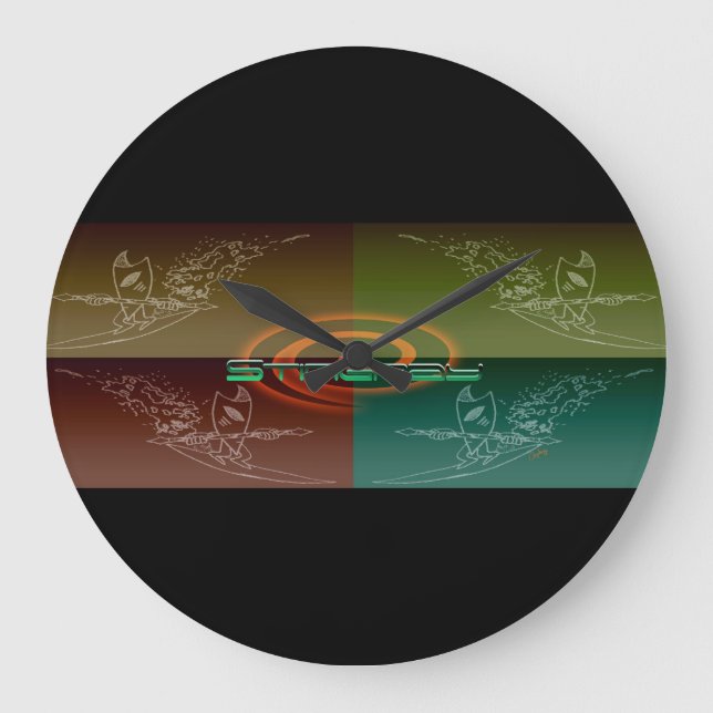 Stingray Large Clock (Front)