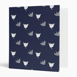 Stingray Pattern Binder