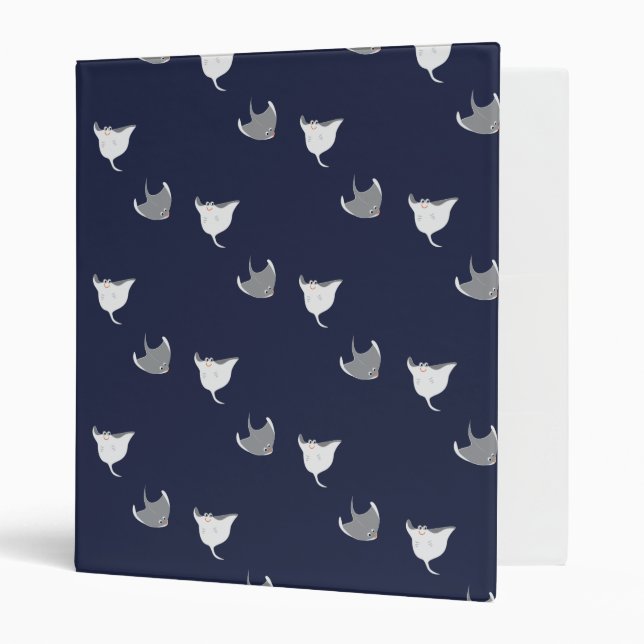 Stingray Pattern Binder (Front/Inside)