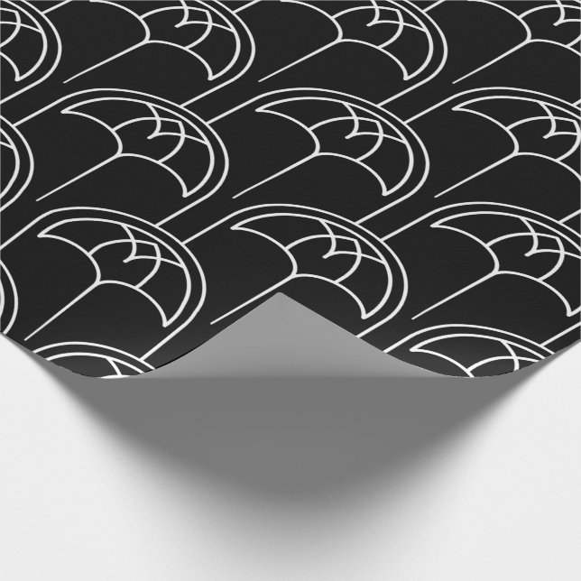 Stingray Pattern  Wrapping Paper (Corner)