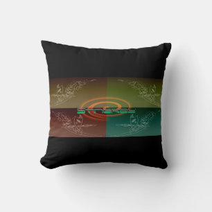 Stingray Throw Pillow