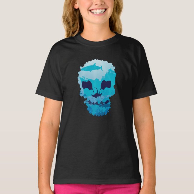 Stingray Underwater T-Shirt (Front)