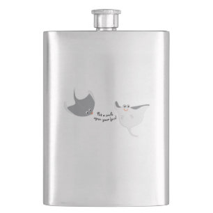 Stingrays Hip Flask