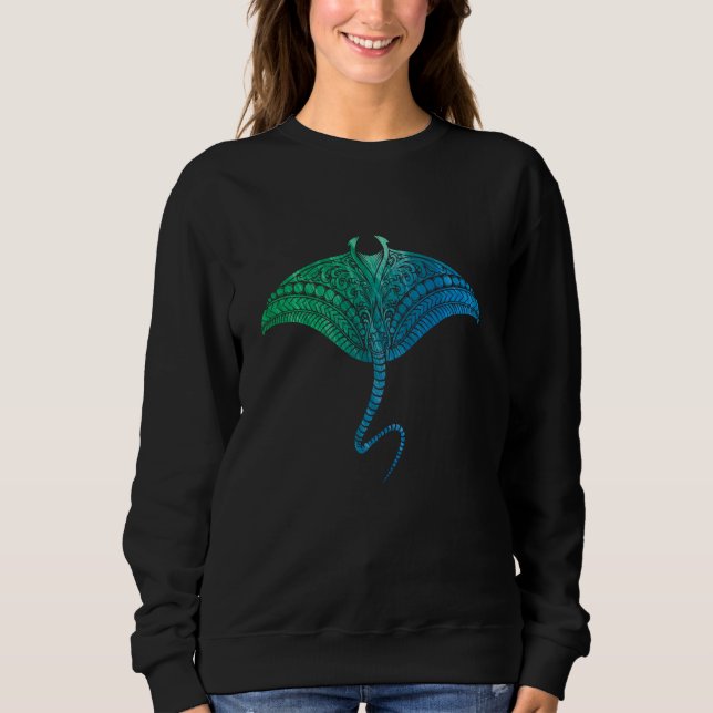 Stingrays Stingray Lover Cute Stingray Sweatshirt (Front)