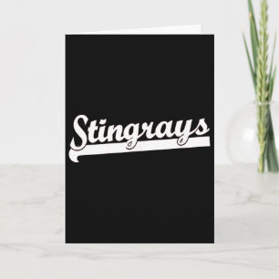 Stingrays Swimming Sketll Soccer T-ll Footll Team Card