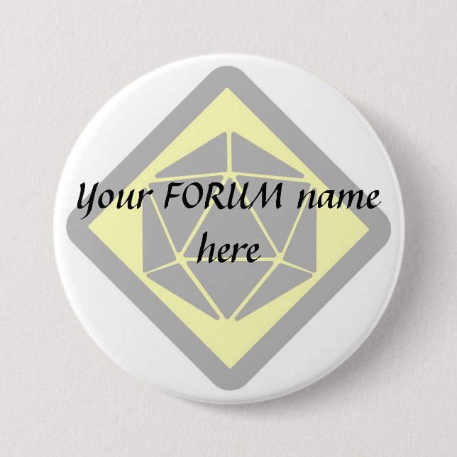 Stink5 I.D. Button (Front)