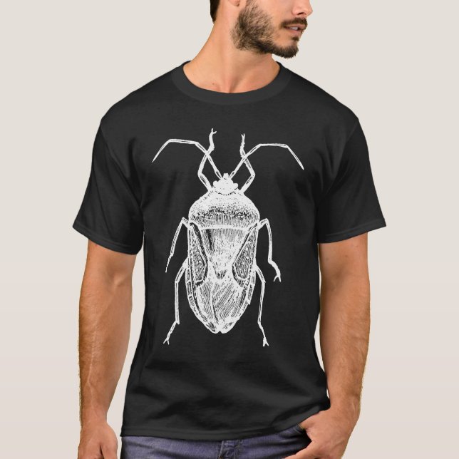 Stink Bug Beetle And Halyomorpha Halys T-Shirt (Front)