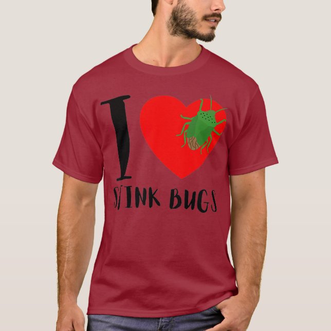 Stink Bug Beetle And Halyomorpha Halys T-Shirt (Front)