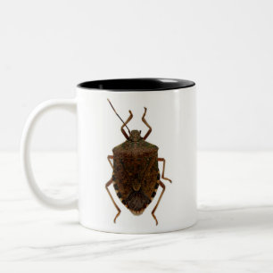 Stink Bug Two-Tone Coffee Mug
