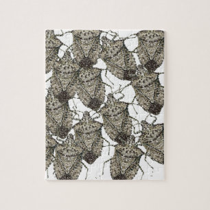 Stink Bugs bedazzled Jigsaw Puzzle