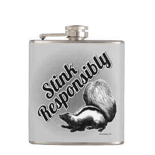 Stink Responsibly Hip Flask