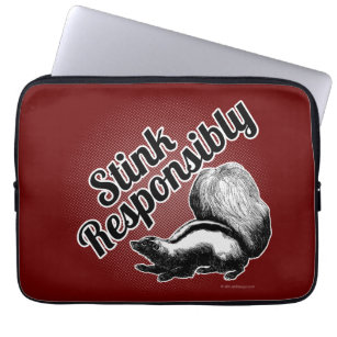 Stink Responsibly Laptop Sleeve