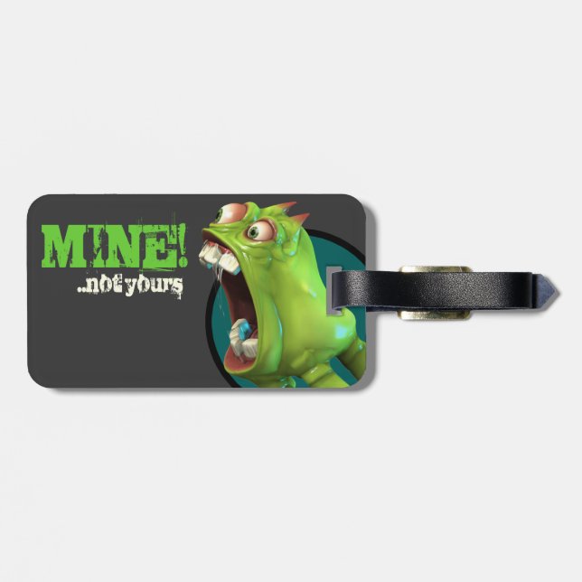Stinker Luggage Tag (Back Horizontal)