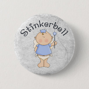 Stinkerbell 2 Inch Round Button