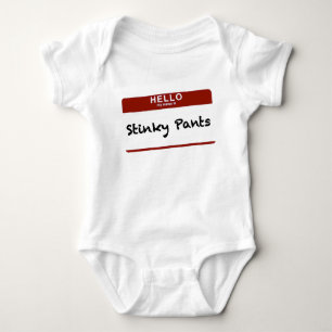 Stinky Pants Baby Bodysuit