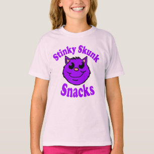 Stinky Skunk Snacks T-Shirt
