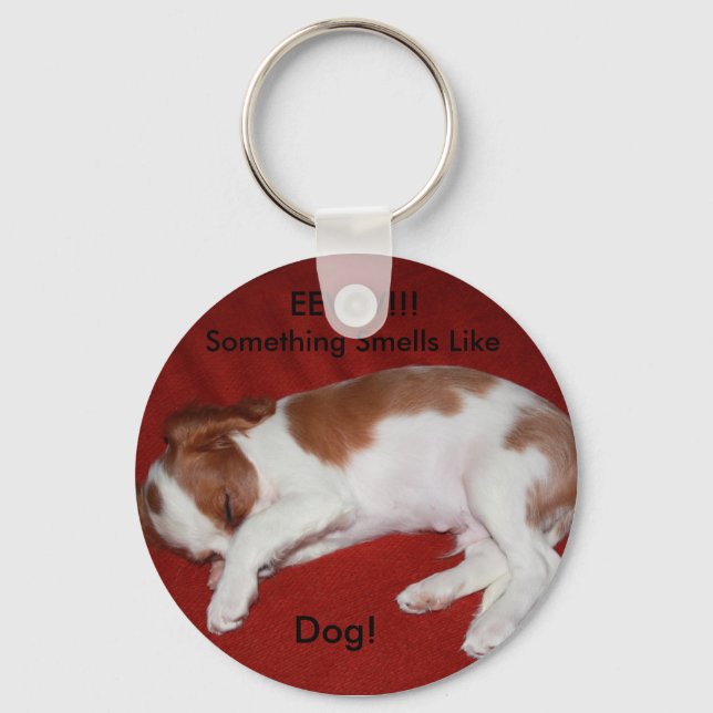 Stinnky Dog Keychain (Front)