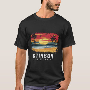Stinson Beach California Surfboard Beach  T-Shirt