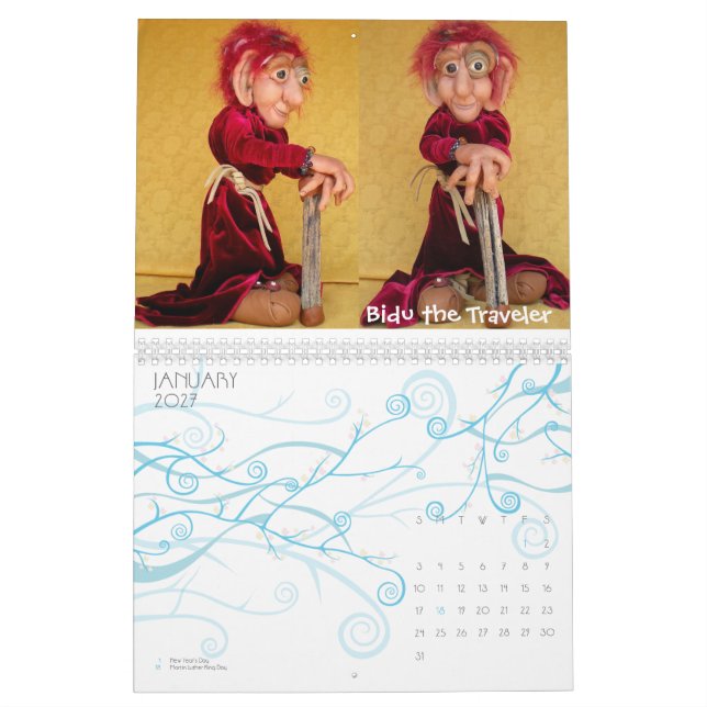 Stir Crazies 2012 Calendar (Jan 2027)