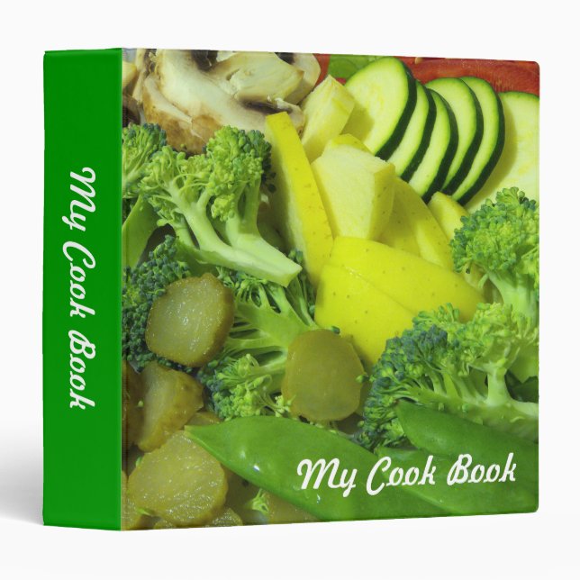 Stir fry Recipe (1.5in) Binder (Front/Spine)