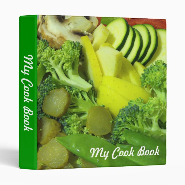 Stir Fry Recipe (1in) Binder (Front/Spine)