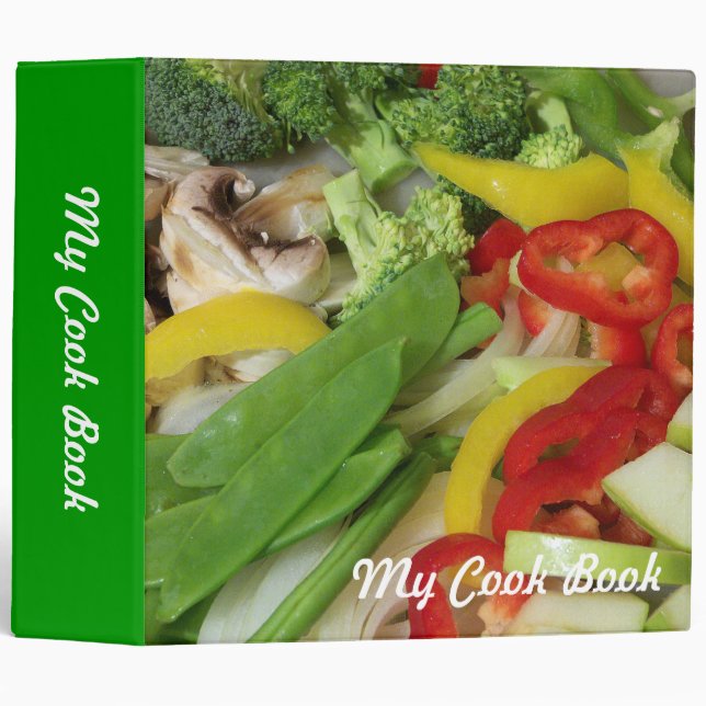 Stir Fry Recipe II (2in) Binder (Front/Spine)