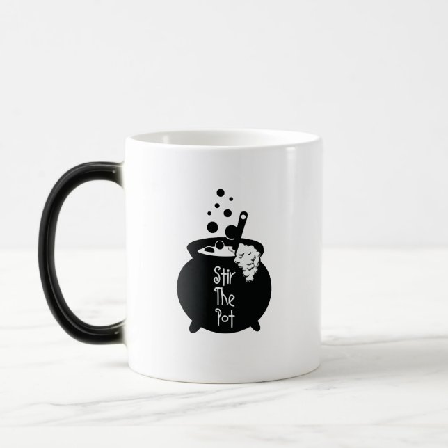 Stir The Pot (Witch Pot) Magic Mug (Left)