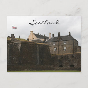 stirling castle close postcard
