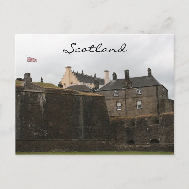 stirling castle close postcard (Front)