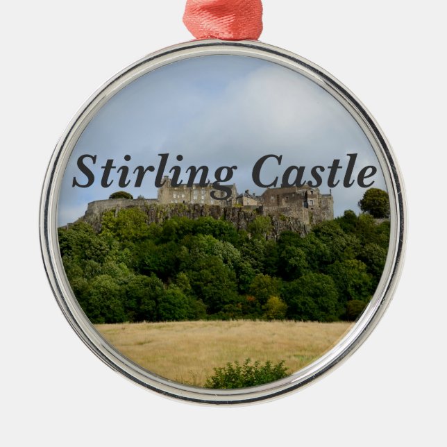 Stirling Castle Metal Ornament (Front)