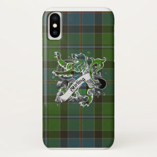 Stirling Tartan Lion iPhone X Case
